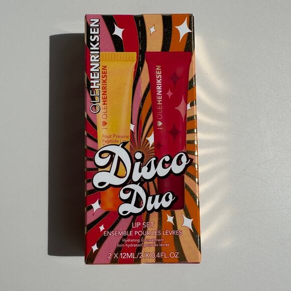 Ole Henriksen Disco Duo Pout Preserve Hydrating Peptide Lip Treatment Pomegranat - Picture 1 of 10